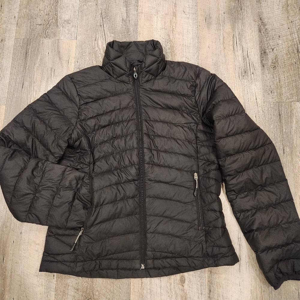 Woman's bomber coat.